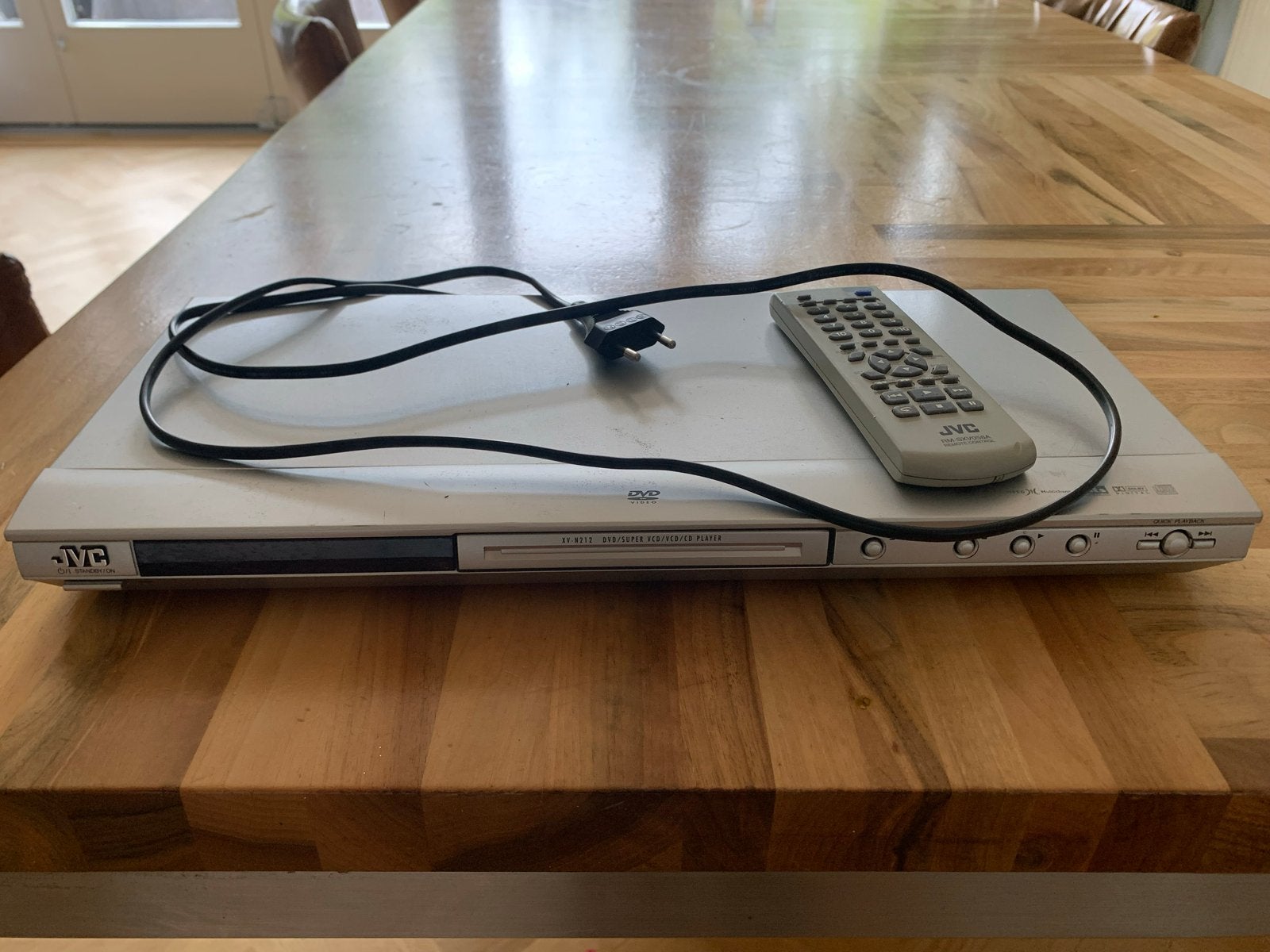 JVC XV-N212 DVD/CD Speler met Afstandsbediening, Ophalen, Gebruikt, Dvd-speler, JVC