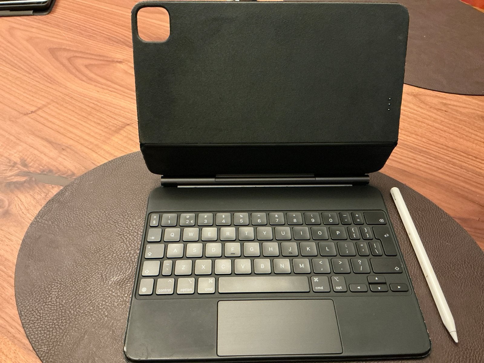 Magic Keyboard en Pencil voor Apple iPad Air (4e generatie), Computers en Software, Apple iPads, 10 inch, Gebruikt, Overige modellen