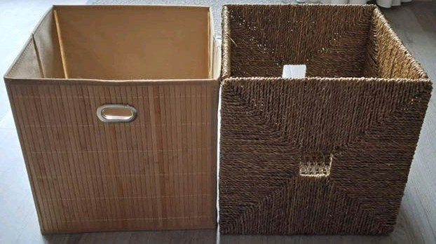 IKEA KNIPSA & bamboe opbergmand, Overige materialen, Minder dan 50 cm, 50 tot 100 cm, Ophalen of Verzenden