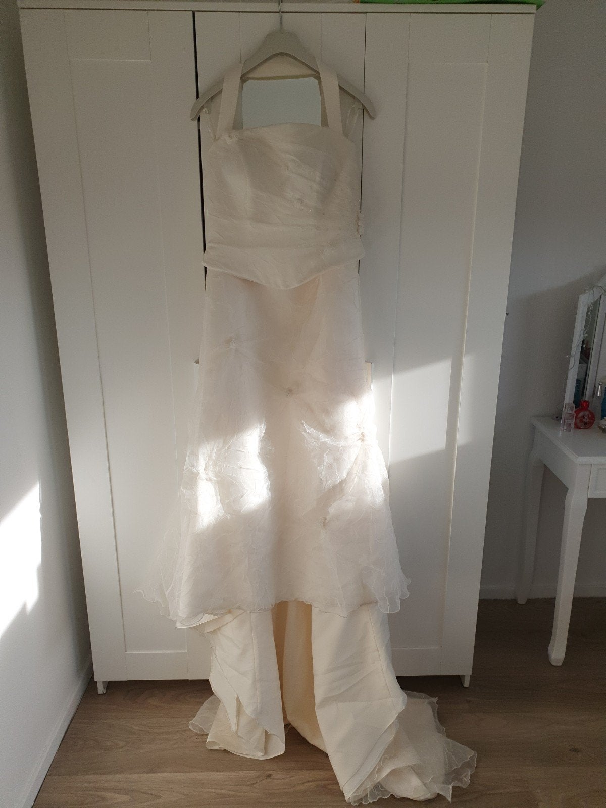 trouwjurk, Kleding | Dames, Trouwkleding en Trouwaccessoires, Ophalen, Zo goed als nieuw, Wit, Trouwjurk