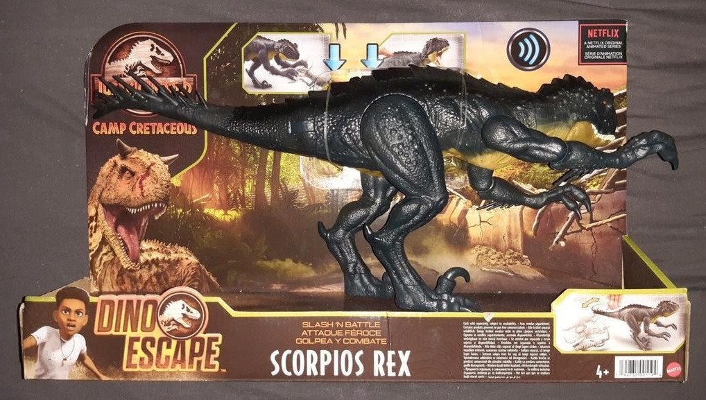 Mattel HMF81 Jurassic World Scorpios Rex, Verzenden, Nieuw