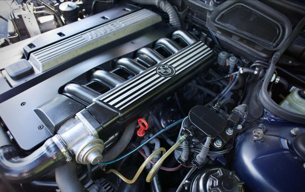 BMW 7-Serie 2.5 TDS 725 AUT 2000 Blauw, Youngtimer., foto 12