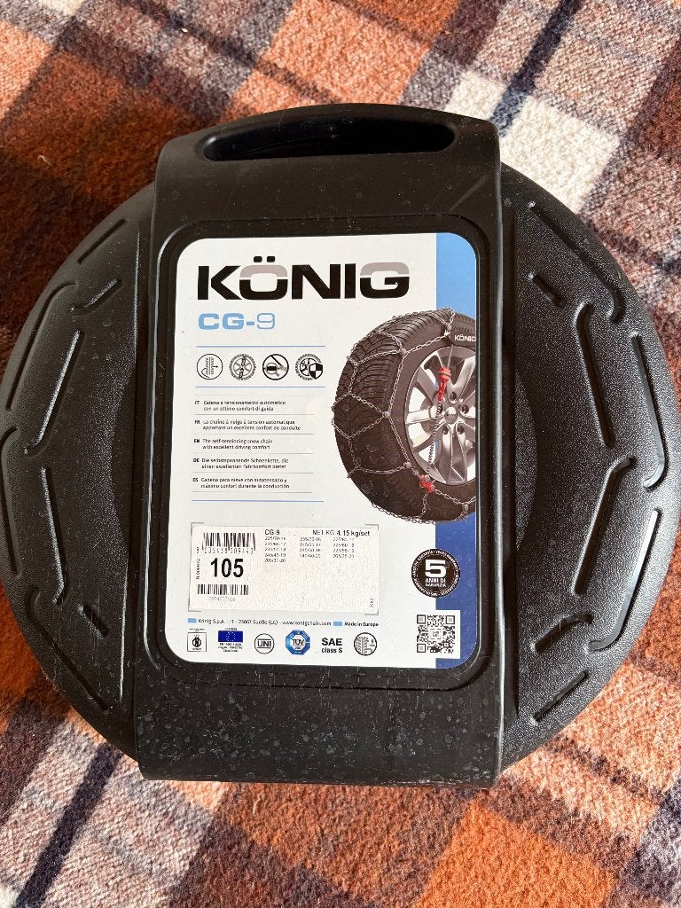 Sneeuwkettingen König, Ophalen, Nieuw