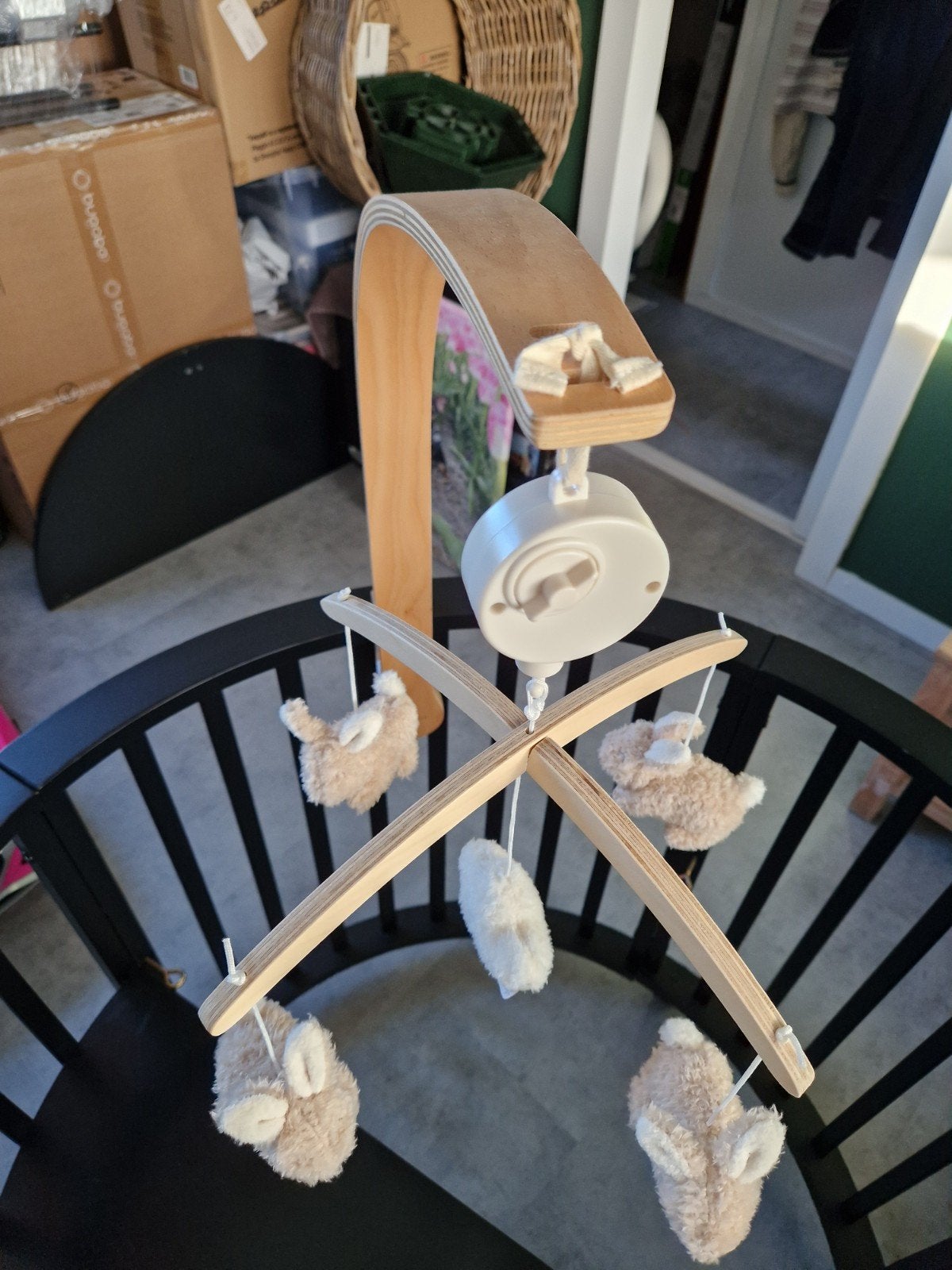 Boxmobiel met konijntjes - Little Dutch, Kinderen en Baby's, Little Dutch, Ophalen of Verzenden, Zo goed als nieuw, Meerkleurig