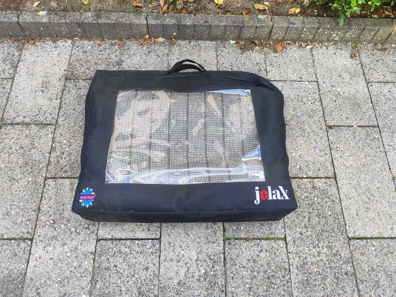 Jolax camping vloerkleed 2.5 x 5 m - met kleine beschadiging, Caravans en Kamperen, Ophalen, Gebruikt