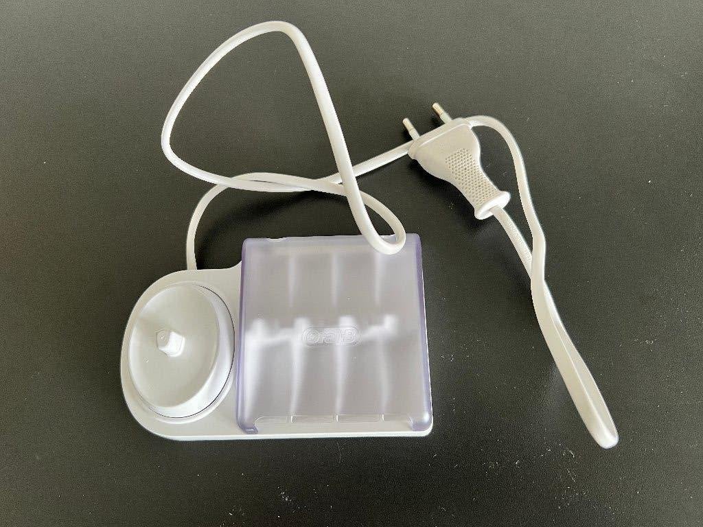 Originele Oral-B oplader type 3757 met opbergunit, Ophalen of Verzenden, Nieuw, Mondverzorging
