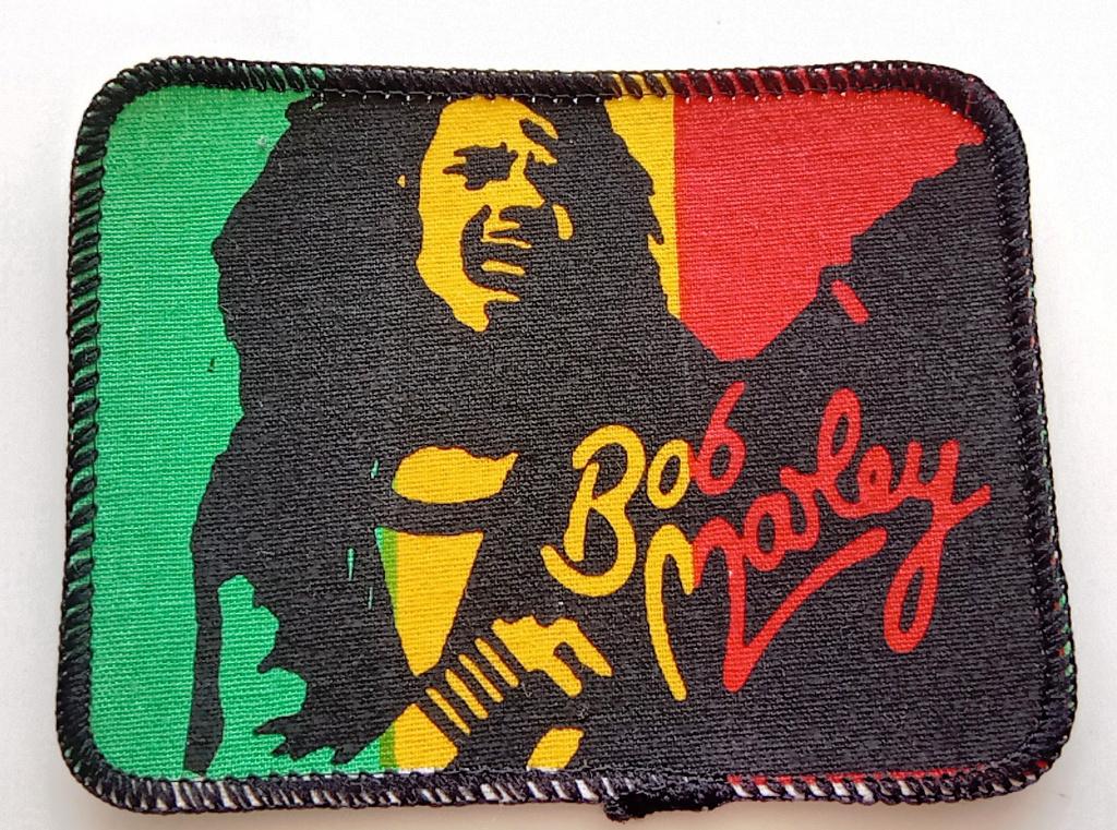 Bob Marley vrij  mooie vintage 80's patch m92 nieuw reggae, Verzenden, Nieuw, Kleding