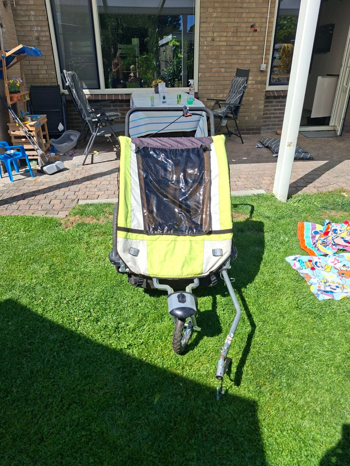 Fietskar 2 in 1, Ophalen, Gebruikt, Opvouwbaar, 20 tot 40 kg