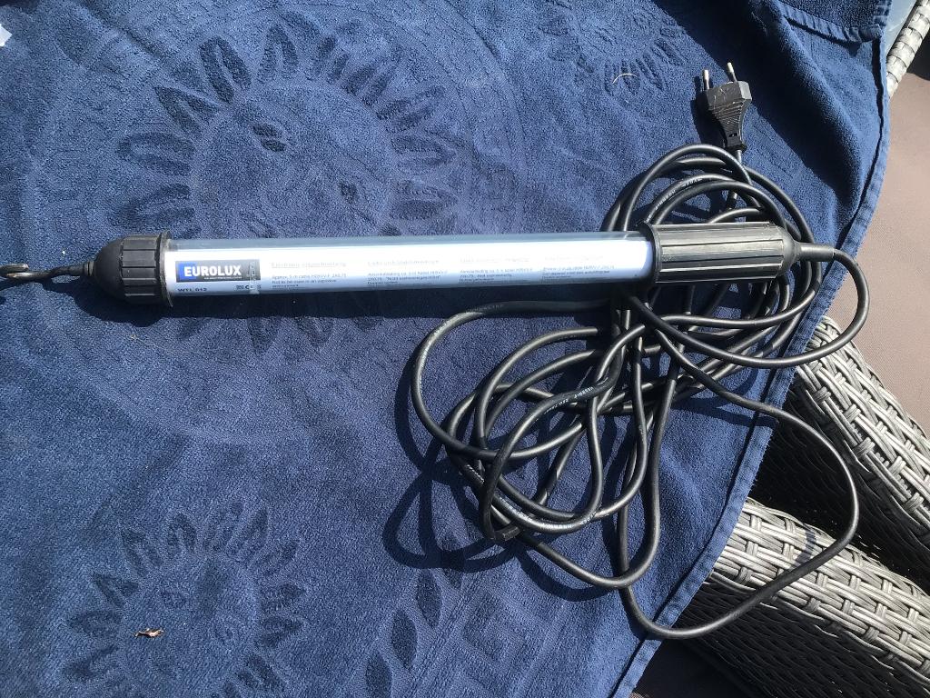 Looplamp merk Erolux, Ophalen
