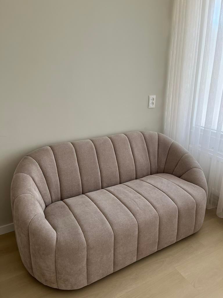 Bankje te koop netjes en zit lekker., Huis en Inrichting, Banken | Sofa's en Chaises Longues, Ophalen, 150 tot 200 cm, Tweepersoons