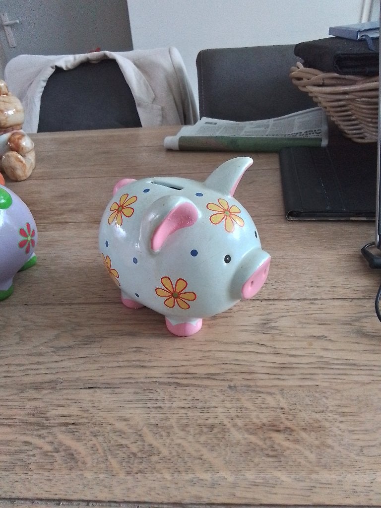 Diverse spaarpotten, Ophalen of Verzenden, Gebruikt, Overige materialen, Overige thema's