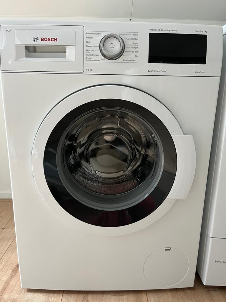Bosch WAT28640NL wasmachine, Witgoed en Apparatuur, Wasmachines, Ophalen, Gebruikt, 1200 tot 1600 toeren, 85 tot 90 cm