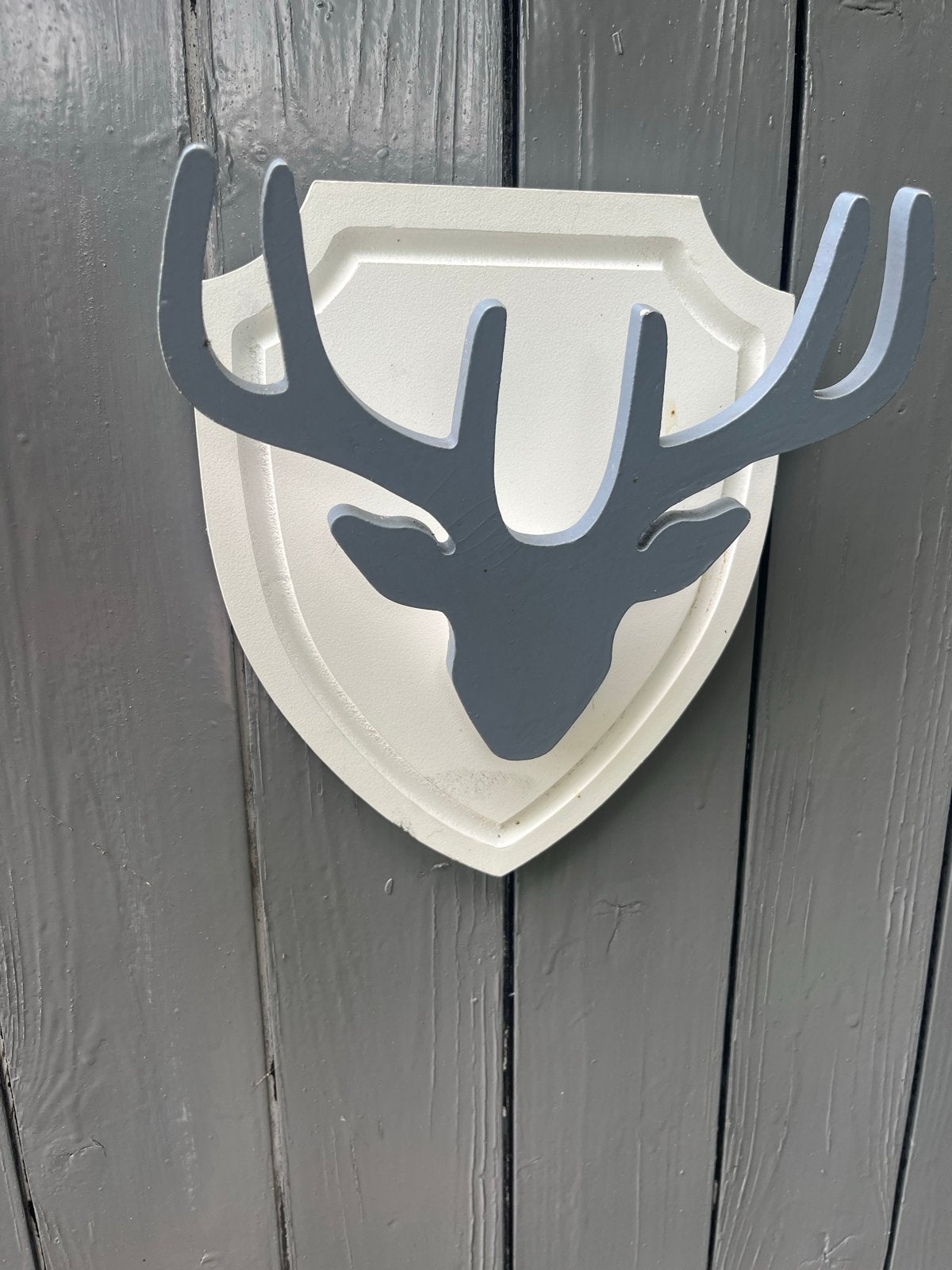 Hertenkop decoratie voor aan de muur. Nu 3,-, Hout, Meerkleurig, Ophalen of Verzenden, Landelijk