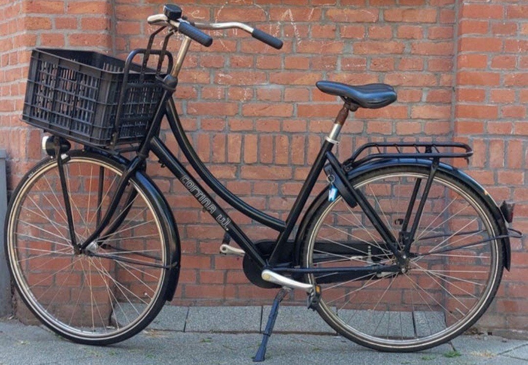 omafiets 28 inch met terugtraprem ( FrameMaat 57 CM ), Ophalen, Terugtraprem, Gebruikt, 56 cm of meer