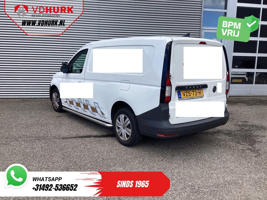 Volkswagen Caddy Cargo Maxi 2.0 TDI 125 pk DSG Aut. Carplay/, Stof, Gebruikt, Euro 6, 4 cilinders