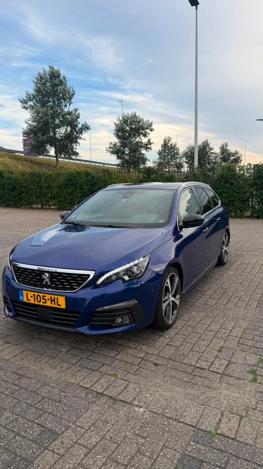 Peugeot 308 1.6 E-thp 225pk Eat8 2018 Blauw, Auto's, Peugeot, 4 cilinders, Blauw, Particulier, 695 kg