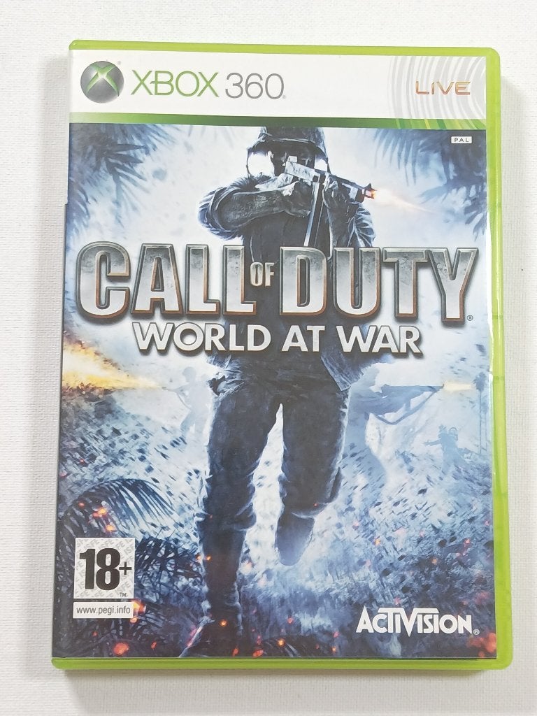 Call of Duty World at War - XBOX 360 - PAL - Compleet - CIB, Gebruikt, Vanaf 18 jaar, Shooter, Microsoft
