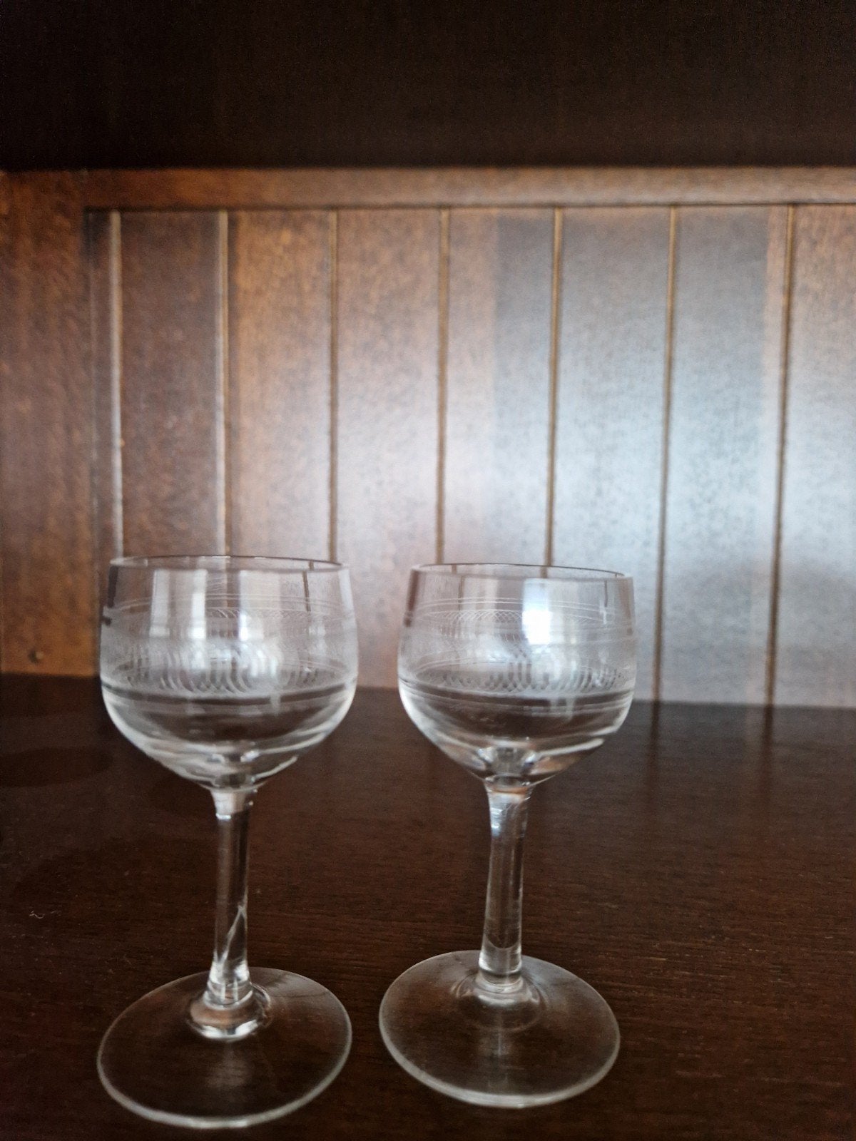 oude borrelglaasjes, Ophalen of Verzenden, Borrel- of Shotglas