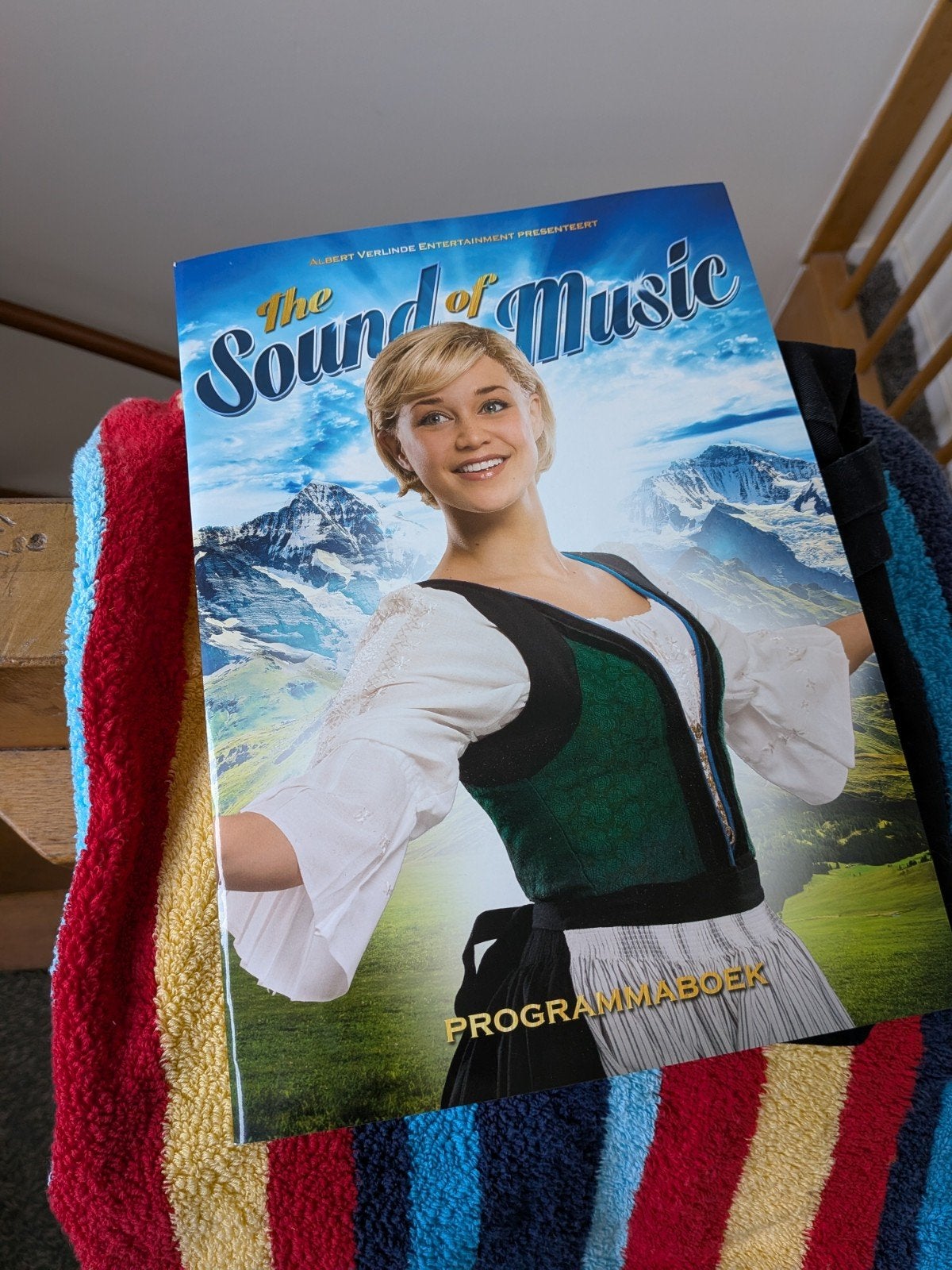 The Sound of Music Programmaboek Albert Verlinde, Boeken, Ophalen of Verzenden, Zo goed als nieuw, Albert Verlinde Entertainment