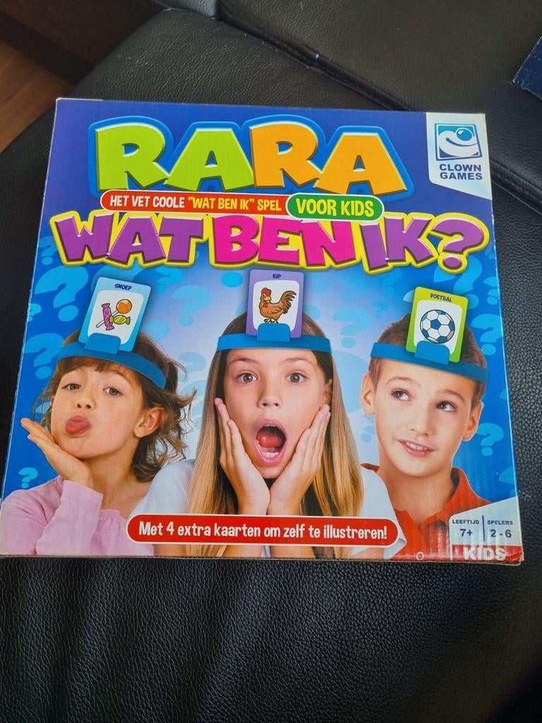 Rara wat ben ik. Gezelschapsspel., Ophalen of Verzenden