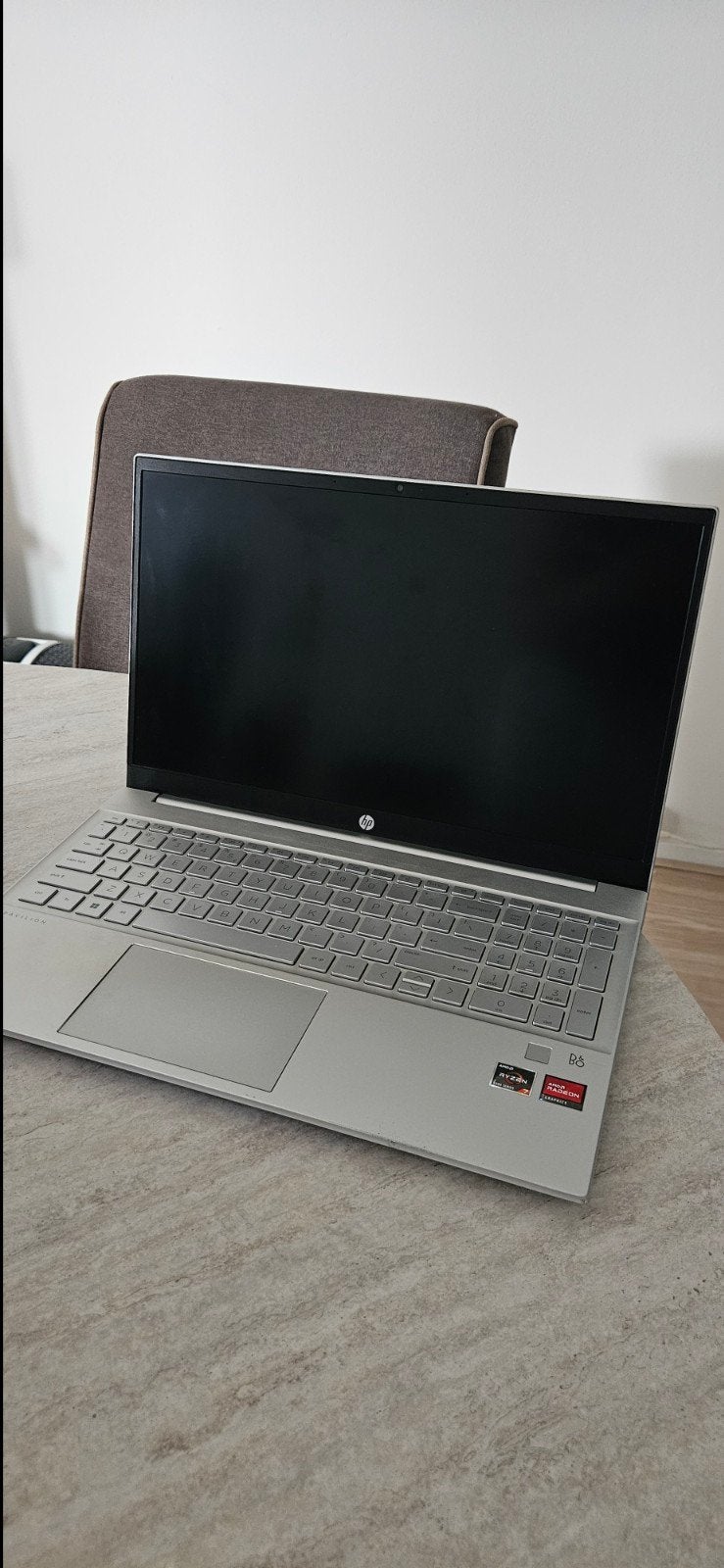 HP Pavilion 15-EH2865ND - Ryzen 7, 16GB RAM, 512GB SSD, Gebruikt, HP, 16 GB, 15 inch