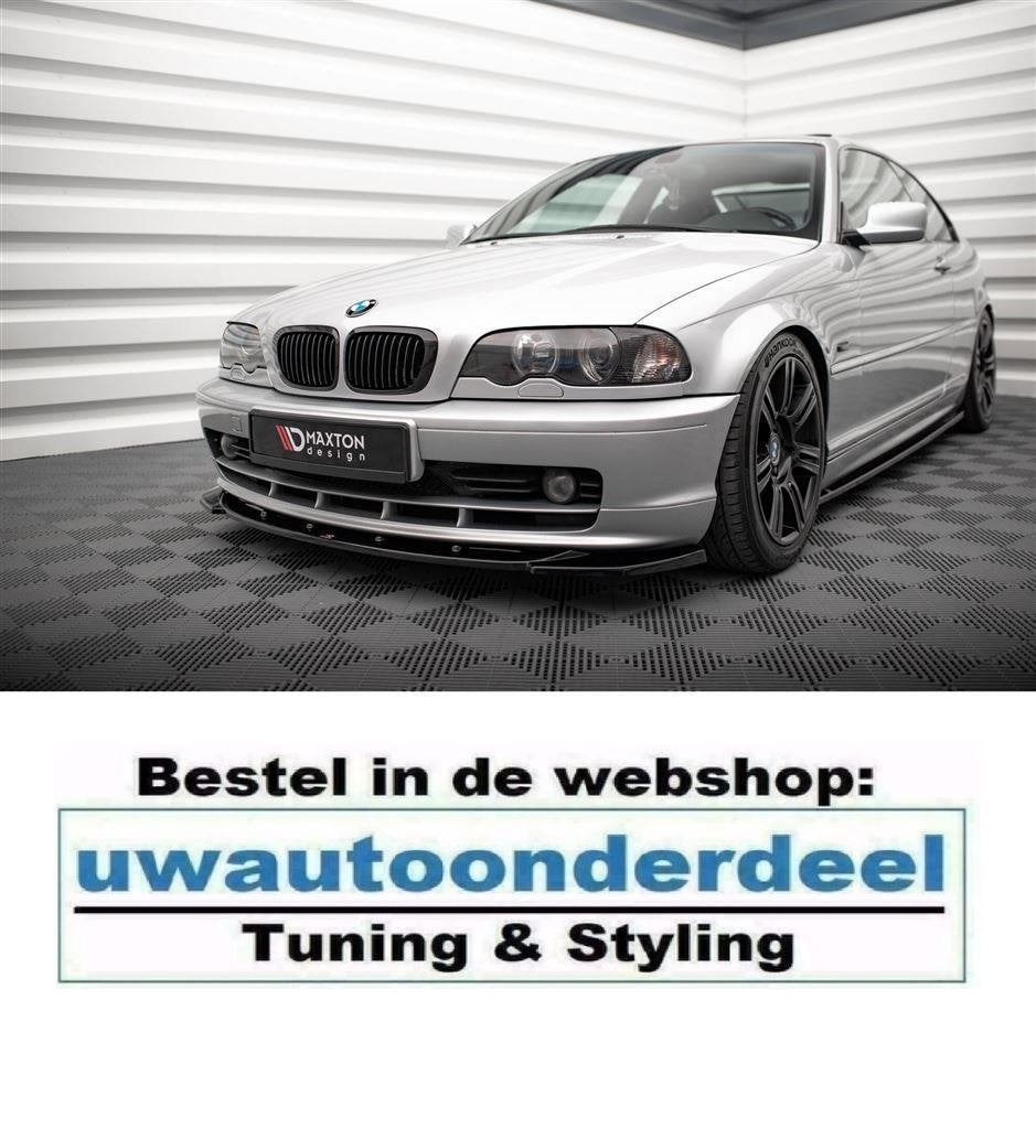 Maxton Design Spoiler Splitter Lip Bmw E46 Coupe