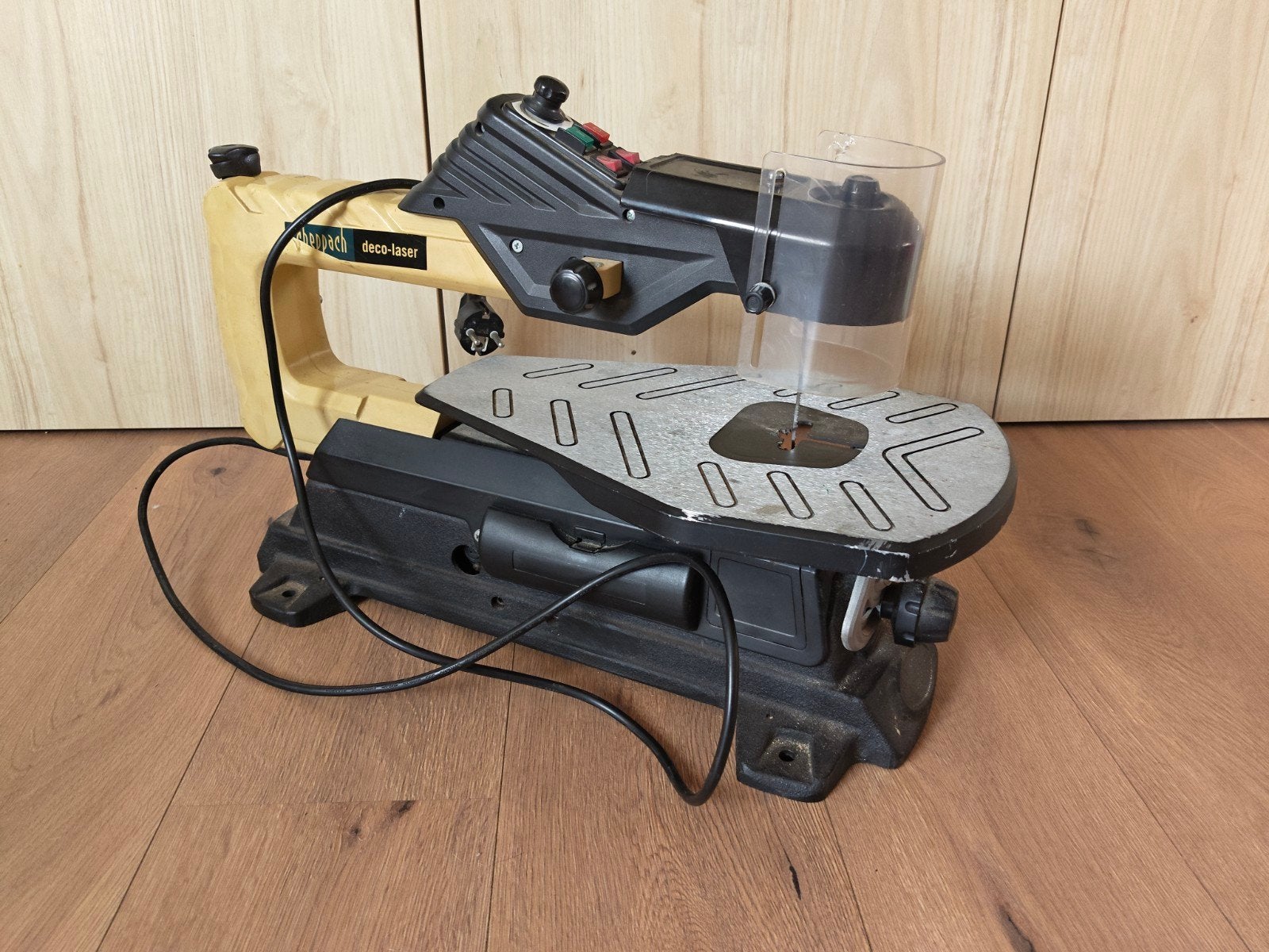 Scheppach Deco-Laser  - Gebruikt, Ophalen, Minder dan 30 mm, Gebruikt, Minder dan 600 watt