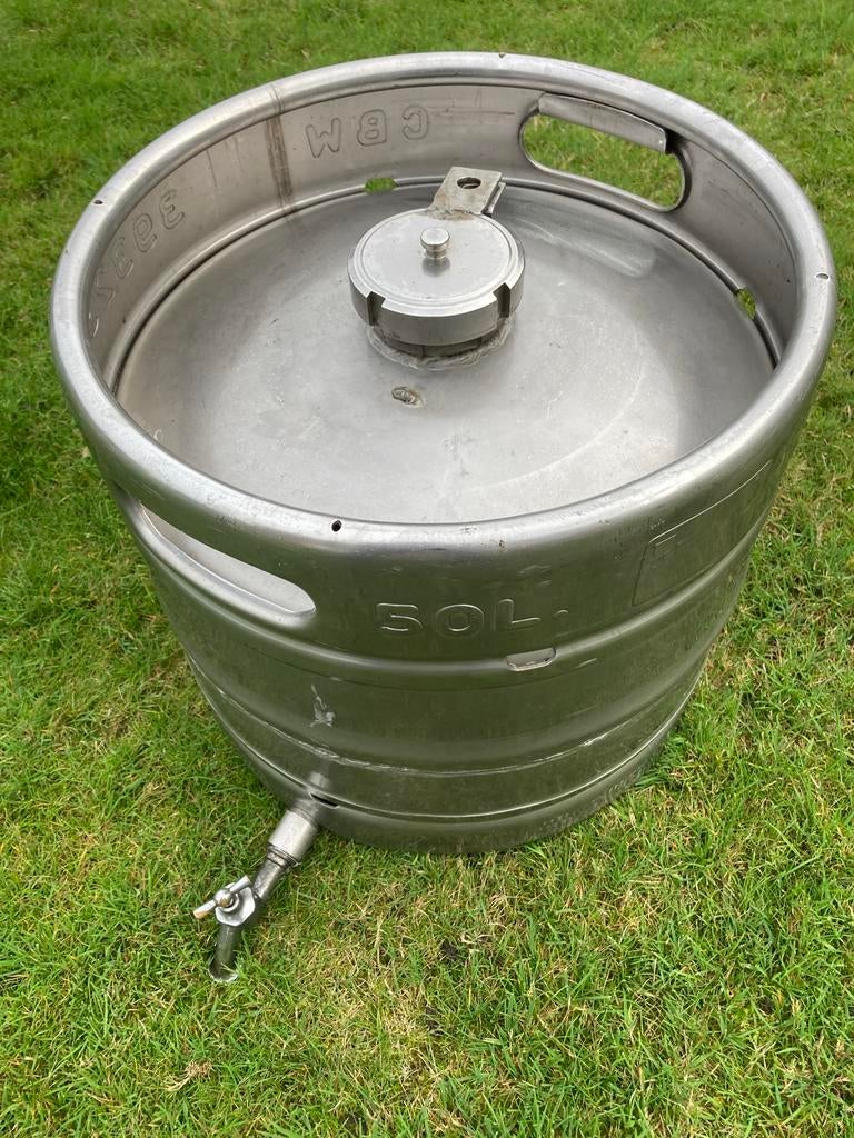 Bierfust 35 liter met kraan - voor op de vrachtwagen !, Ophalen of Verzenden, Overige merken