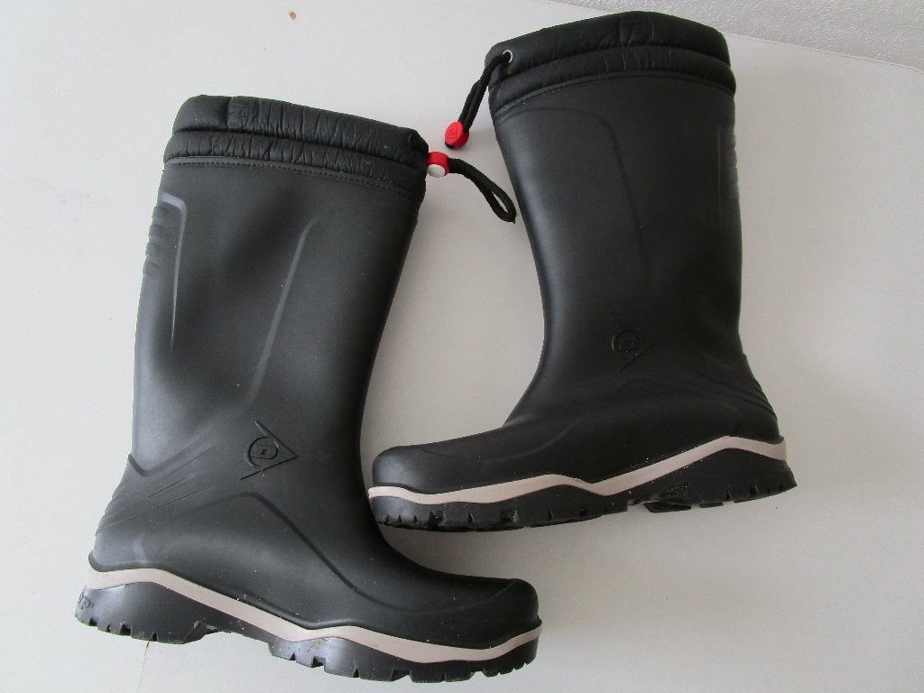 Dunlop Blizzard thermo laarzen, maat 37, Kleding | Heren, Zwart, Ophalen of Verzenden, Regenlaarzen, Gedragen