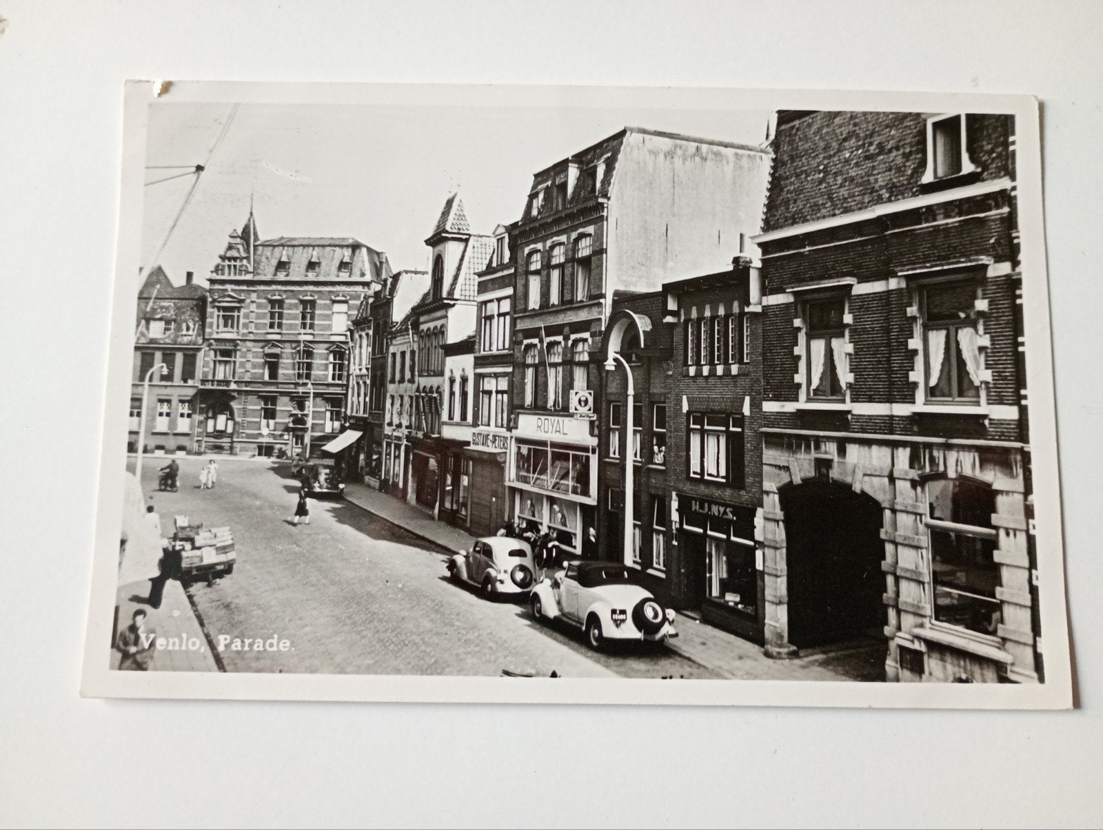Venlo Parade met Auto's, Ophalen of Verzenden, 1940 tot 1960, Ongelopen, Limburg