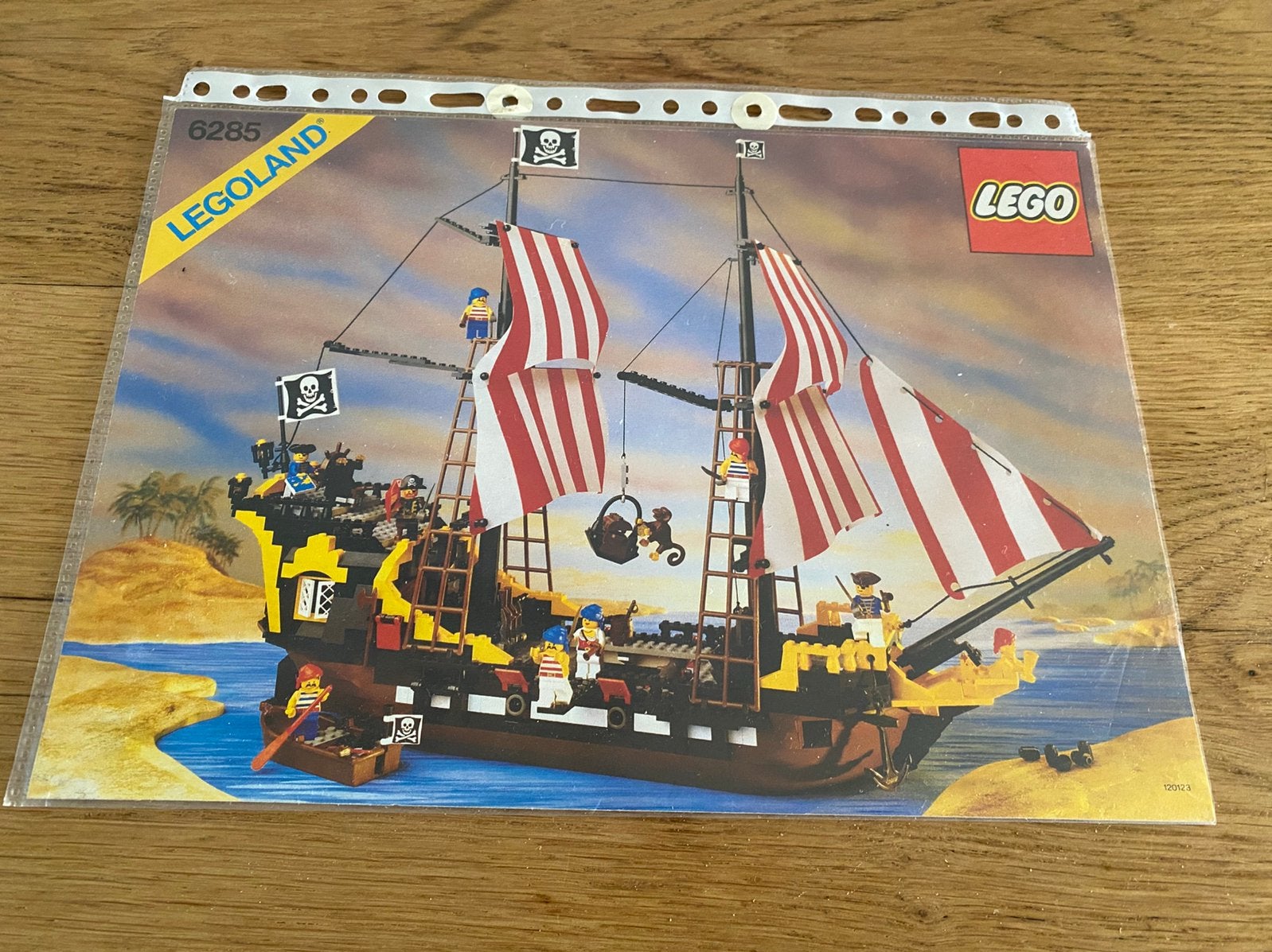 Lego bouwbeschrivijg 6285 zeer nette staat, Ophalen of Verzenden, Zo goed als nieuw, Lego