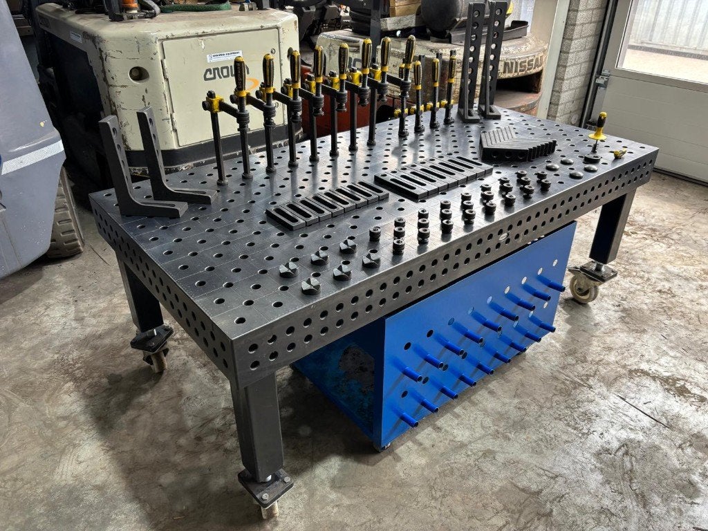Siegmund lastafel 2000x1000 mm type 22 mm compleet met, Doe-het-zelf en Verbouw, Ophalen of Verzenden, Zo goed als nieuw, 150 tot 250 ampère