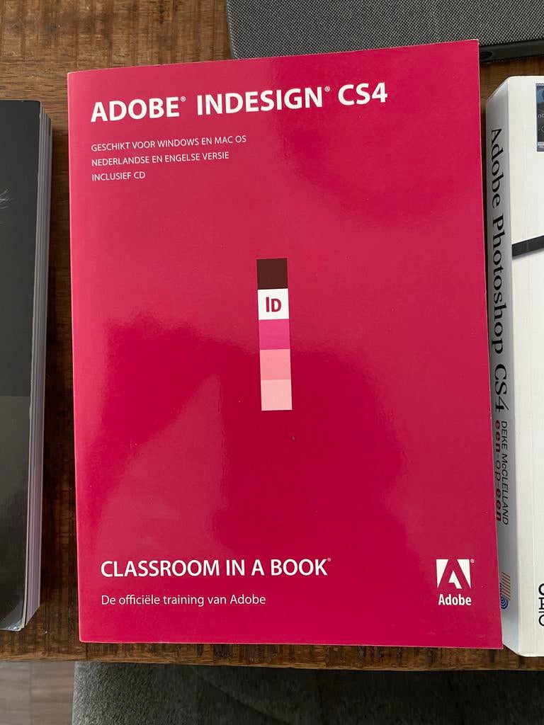 Boek adobe indesign cs4 classroom in a book, Boeken, Ophalen, Beta, Zo goed als nieuw