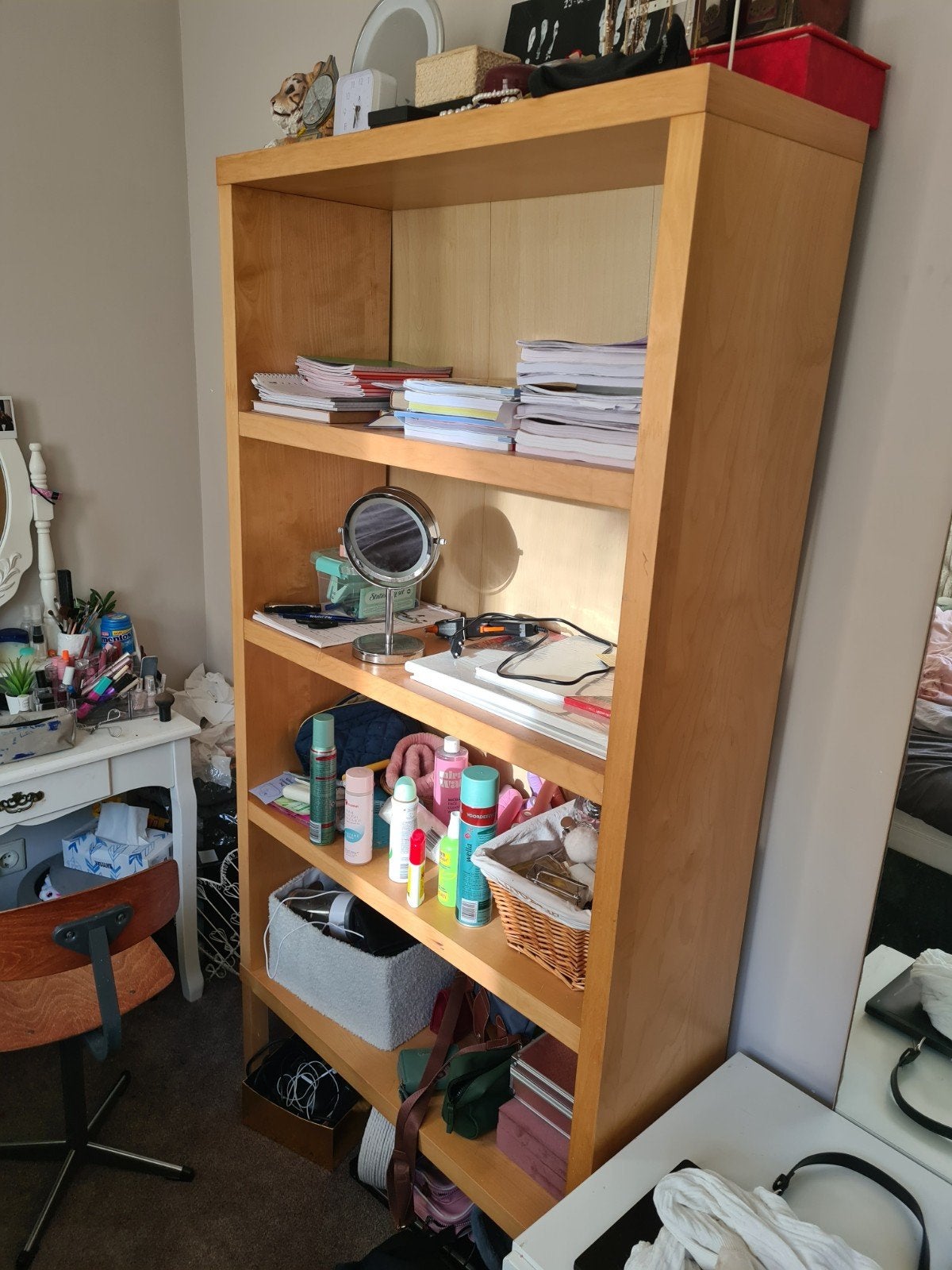 boekenkast Ikea, Huis en Inrichting, Ophalen, 50 tot 100 cm, Zo goed als nieuw, 150 tot 200 cm