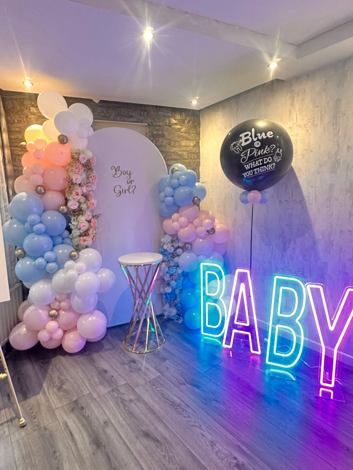 Babyshower decoratie |VERHUUR, Eén persoon