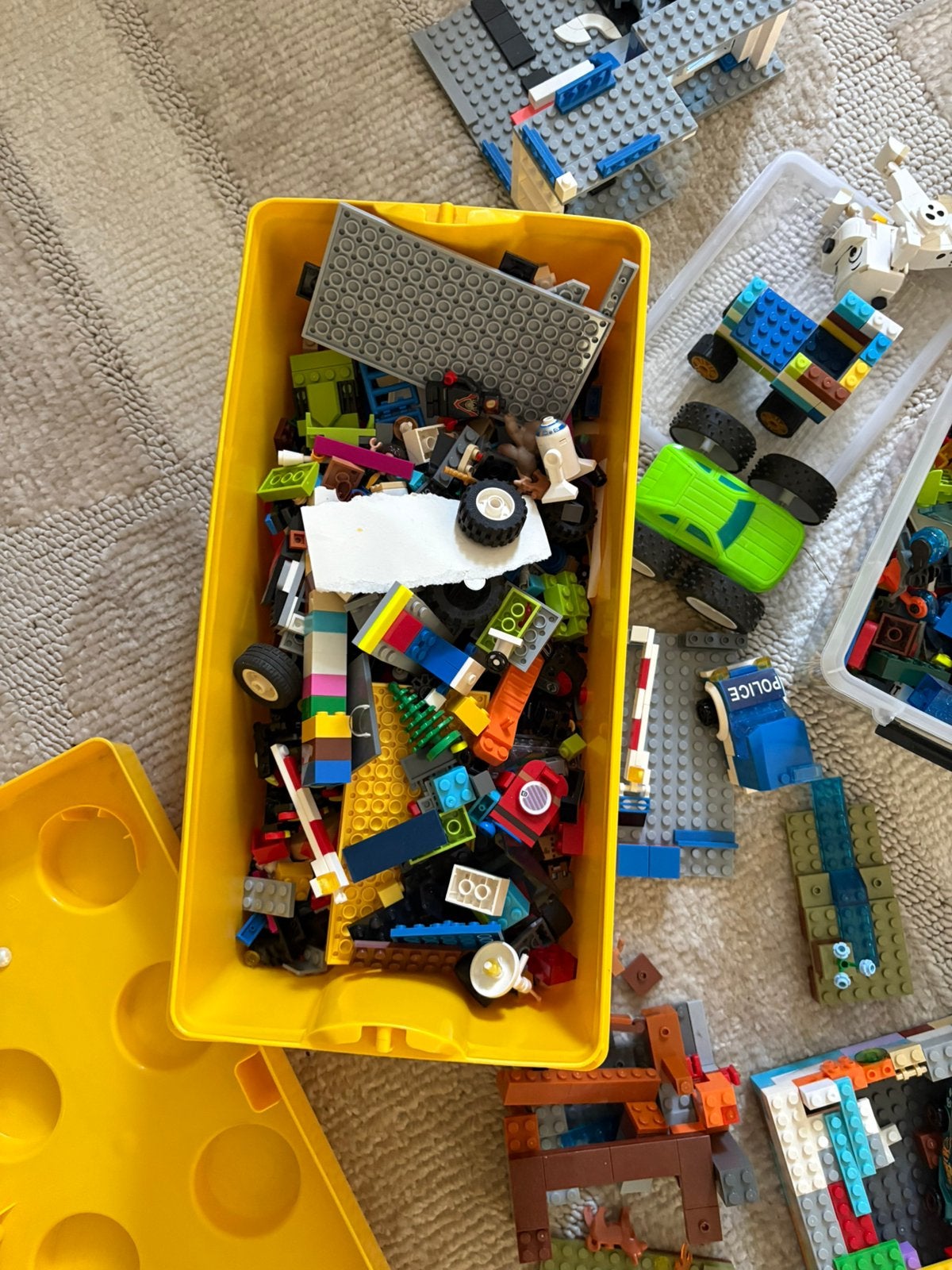 Lego en Paw Patrol auto, Ophalen, Zo goed als nieuw