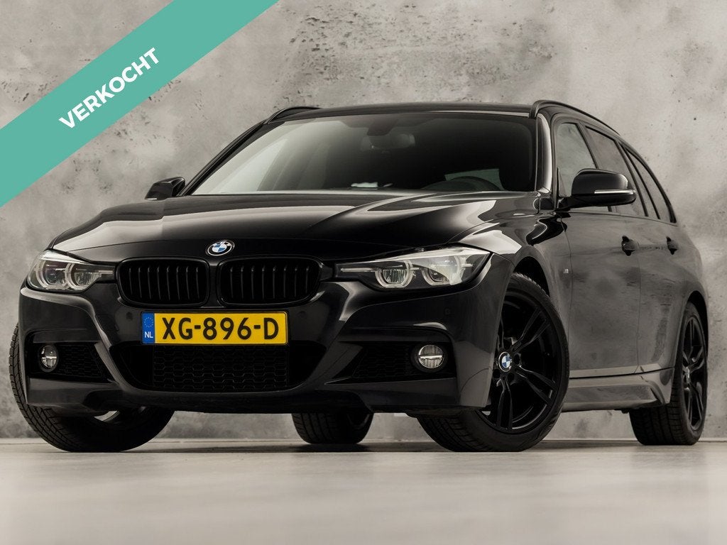 BMW 3 Serie Touring 318i M Sport Automaat (GROOT NAVI, M PAK, Auto's, BMW, Automaat, 12 maanden, Gebruikt, 1465 kg