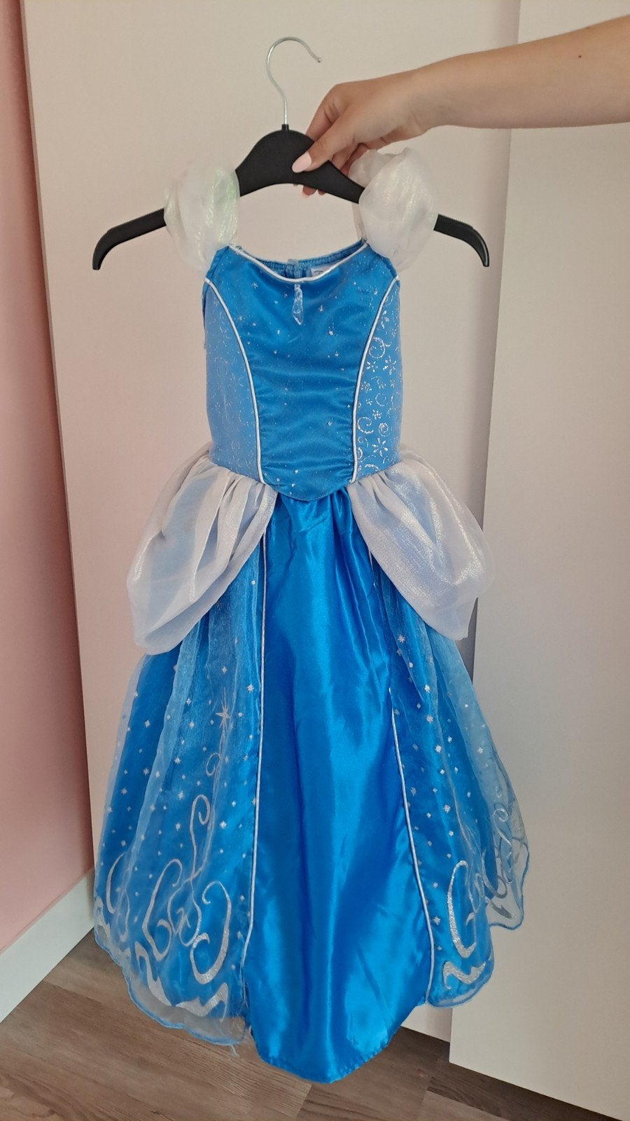 Originele Disney Assepoester jurk - 4 jaar, Ophalen, Gebruikt, Meisje