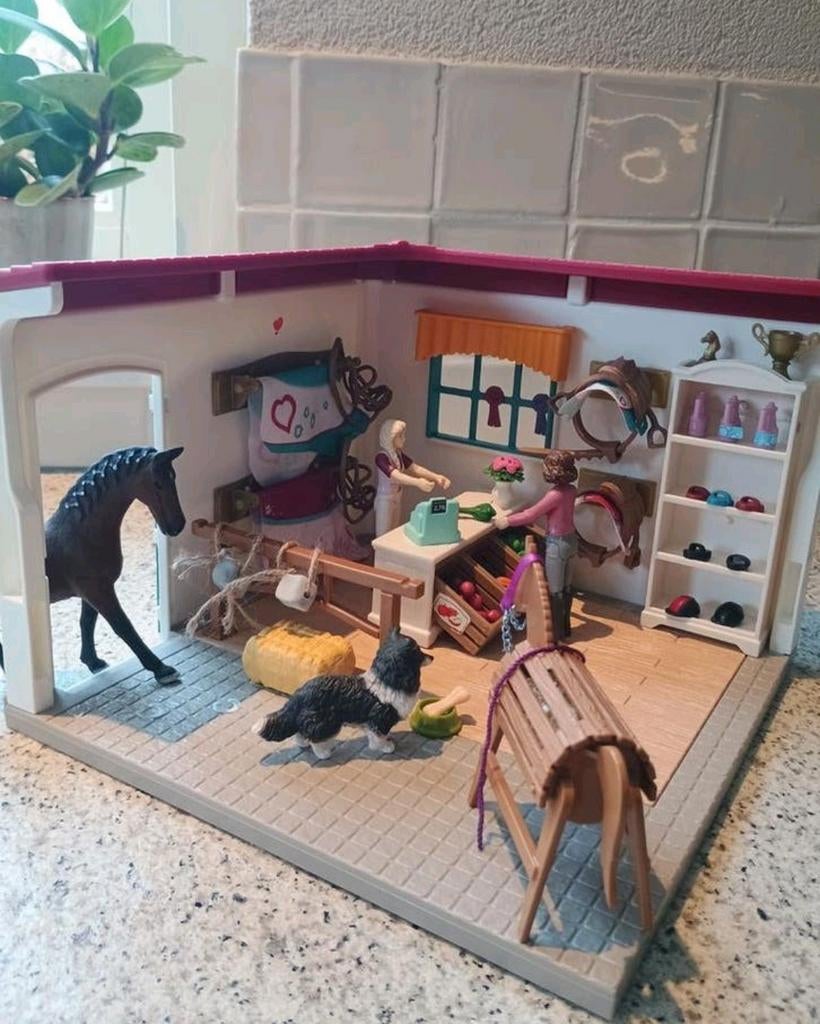 Schleich ruitershop, Ophalen of Verzenden, Toebehoren