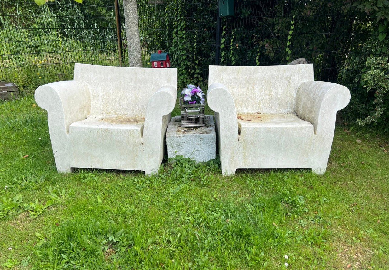 2 X KARTELL BUBBLE CHAIR, Ophalen, Gebruikt, Kunststof