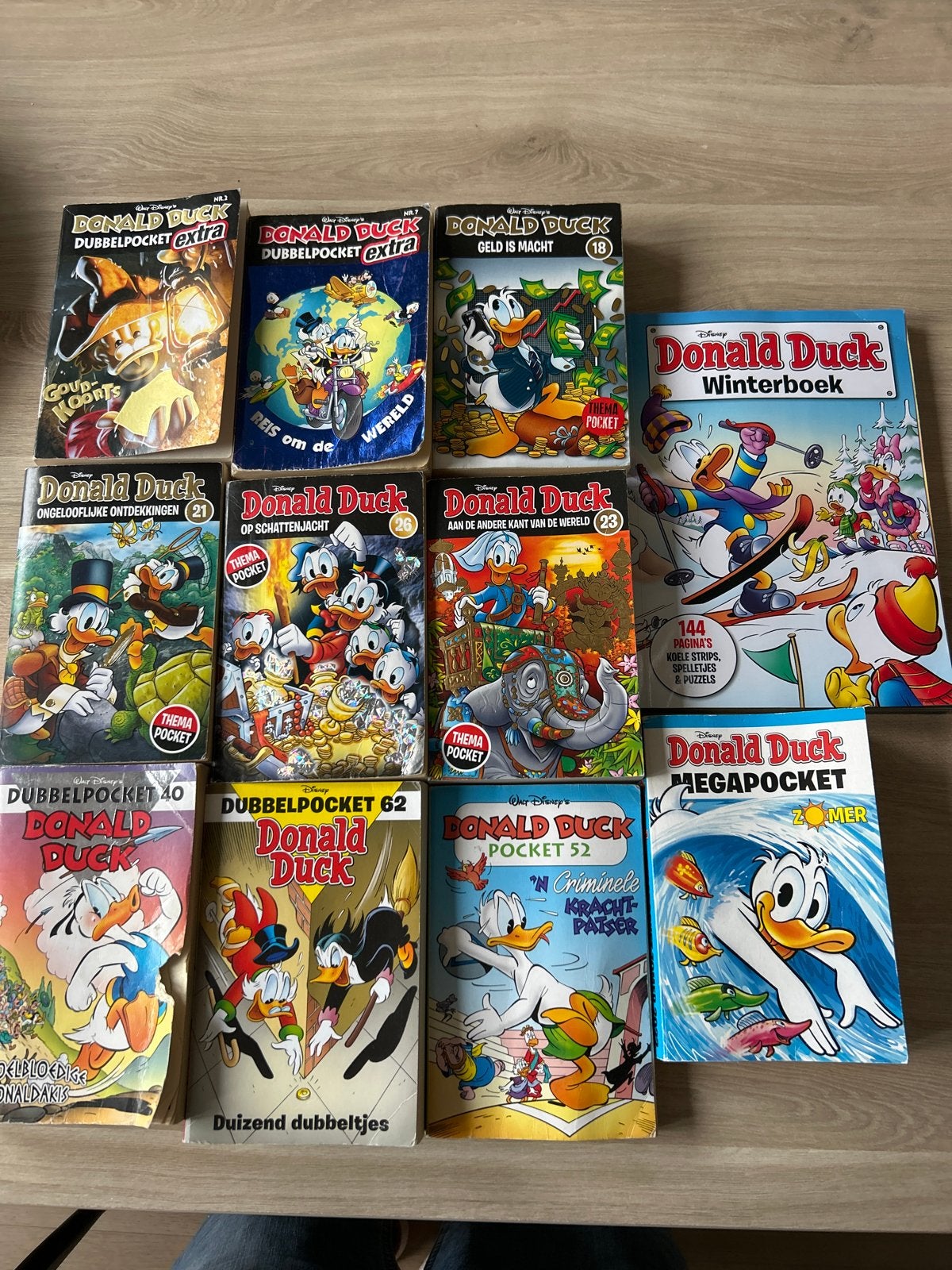 Donald Duck Pockets en Winterboek - Grote Collectie, Boeken, Meerdere stripboeken, Ophalen of Verzenden, Gelezen