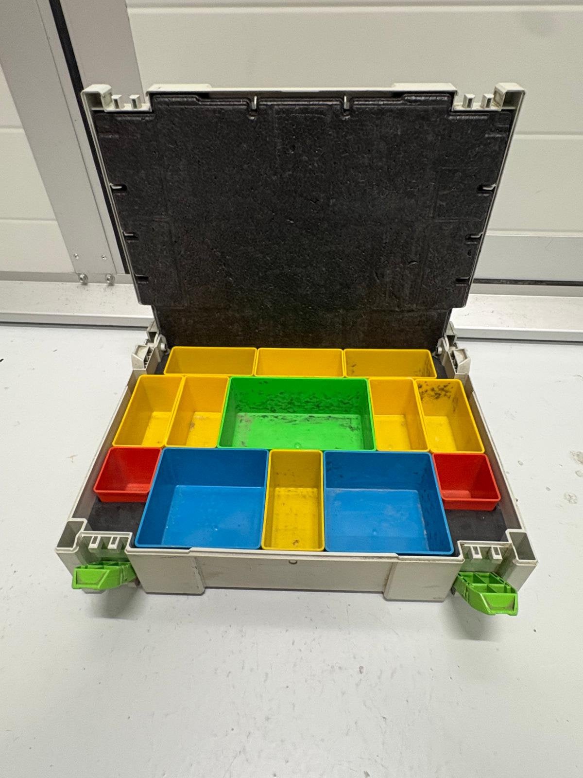 Festool Systainer 1 met gekleurde bakjes, Ophalen, Gebruikt, Overige typen, Festool