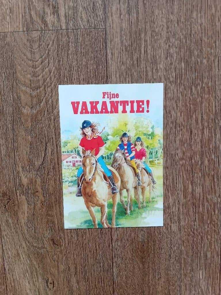 Grote Ansichtkaart - Fijne Vakantie!, Ophalen of Verzenden, 1980 tot heden, Ongelopen, Kinderen