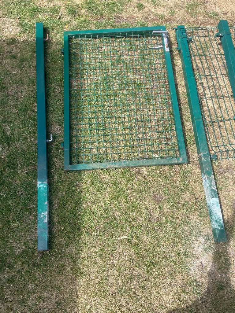 tuinpoort en -hek, Ophalen, Gebruikt, 100 tot 150 cm, IJzer