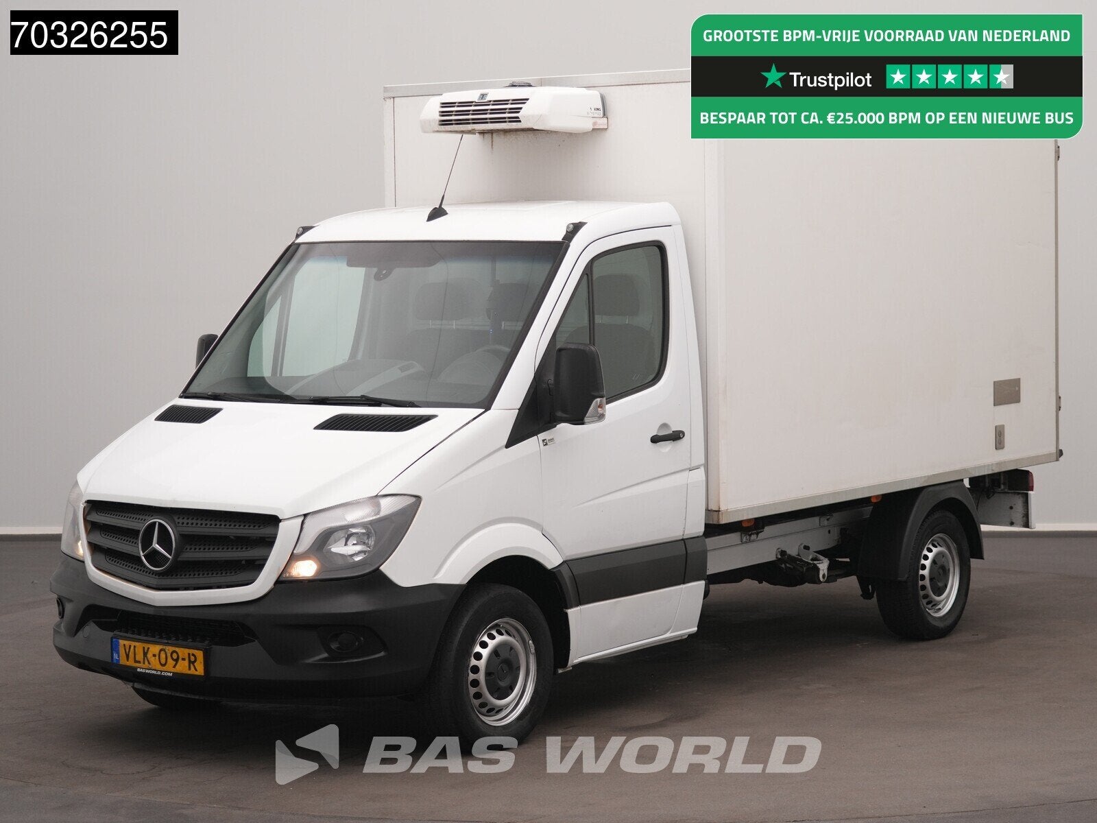 Mercedes Sprinter 316 CDI Koelwagen Zijdeur Achterdeuren The, Auto's, Bestelauto's, Stof, Euro 6, 4 cilinders, 2000 kg