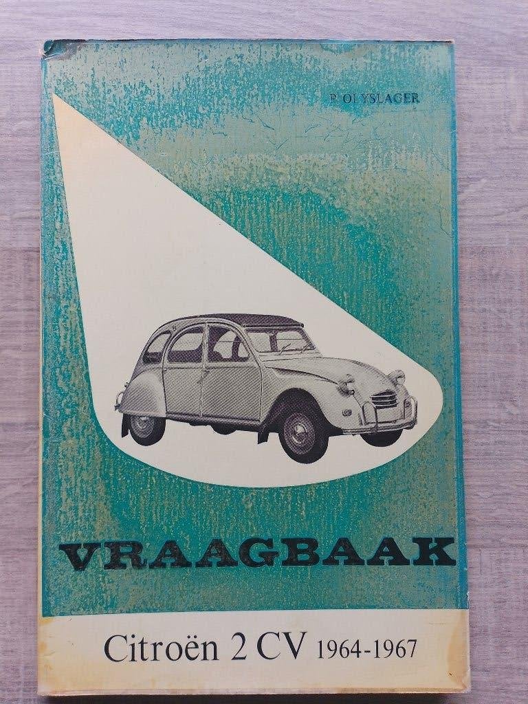 P. Olyslager vraagbaak Citroen 2CV AZ - AZU - AZM 1964 - 67, Verzenden