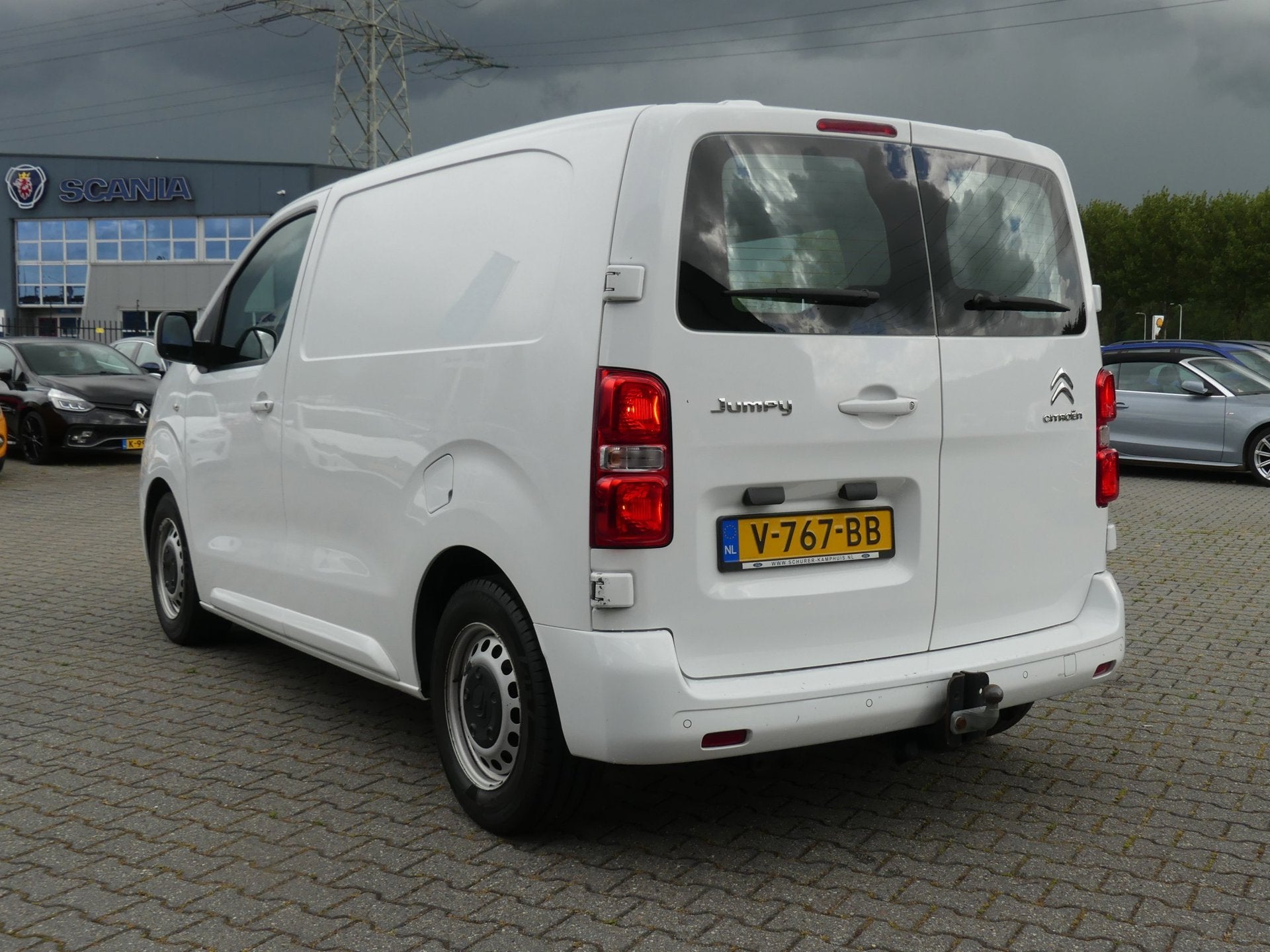 Citroen Jumpy 1.6 BlueHDI 115PK 3P Club XS S&S / Airco / Cru, Voorwielaandrijving, Stof, Gebruikt, 4 cilinders
