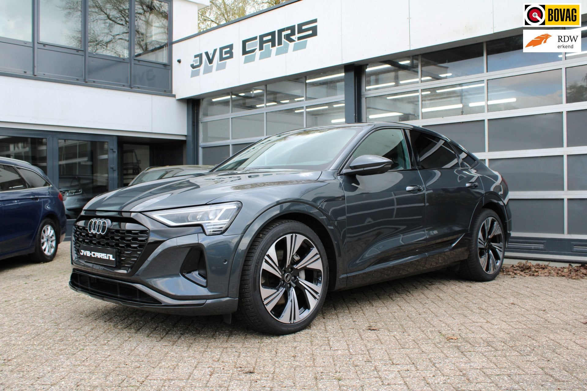 Audi Q8 Sportback e-tron 55 quattro Advanced Edition 115 kWh, Automaat, Gebruikt, Zwart, Q8 e-tron