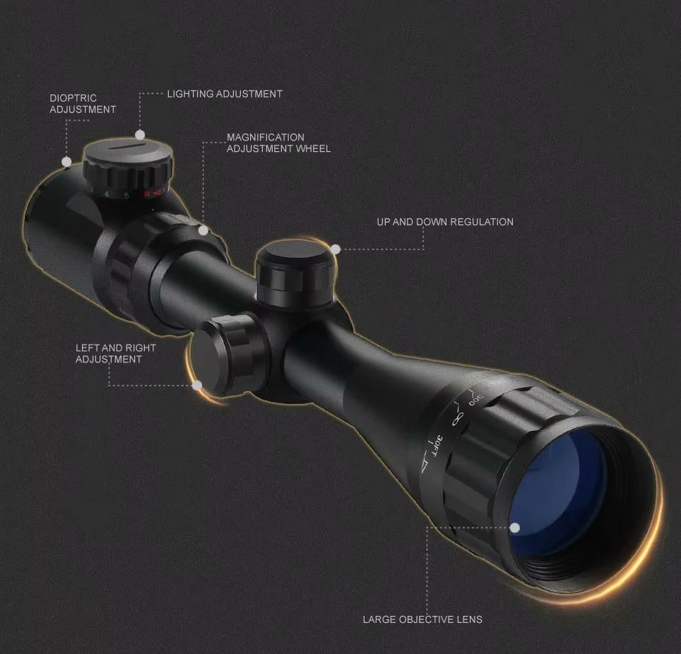 Scope richtkijker 4 -16x40 incl. mont.mat.KOOPJE !! EUR 59, Ophalen of Verzenden, Nieuw