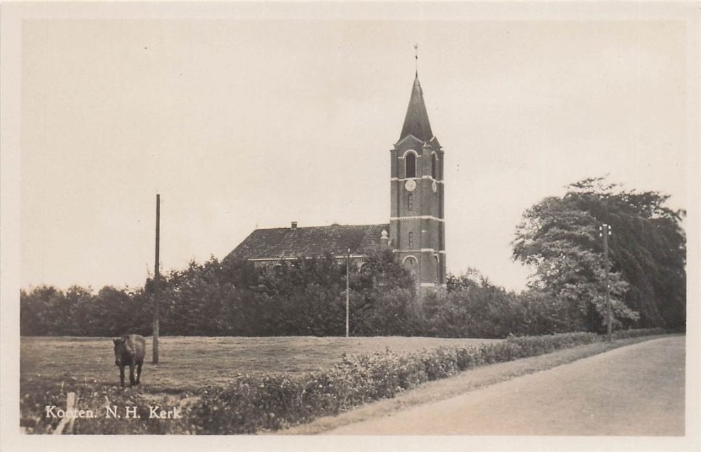 703-393-013 Kooten N H Kerk, Verzamelen, Verzenden, Voor 1920, Friesland